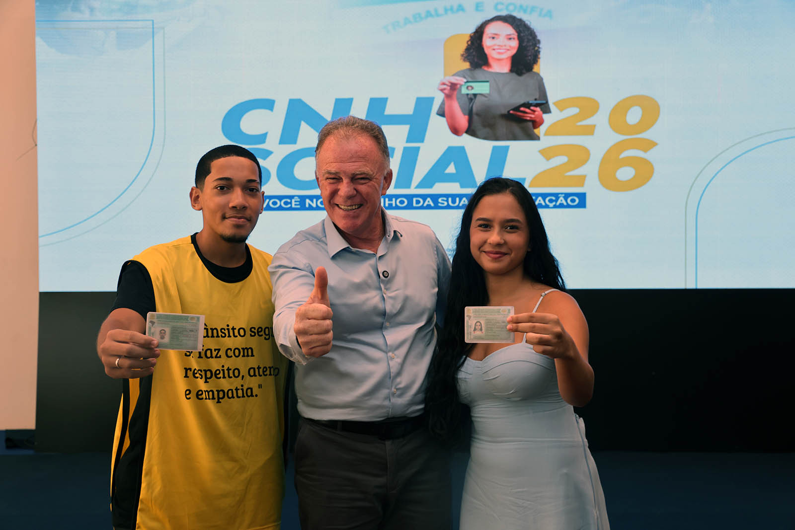 Governo do Estado abre inscrições para 9 mil carteiras de habilitação gratuitas no CNH Social 2026