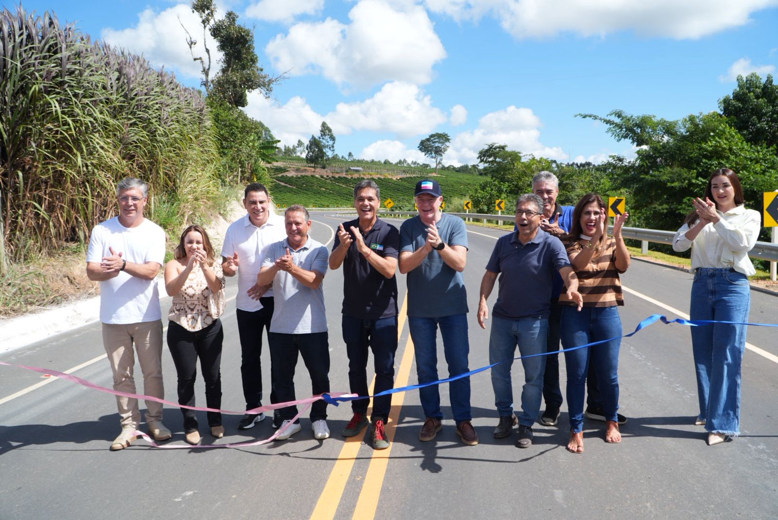Governador Ferraço entrega pavimentação e inaugura rodovia ES-137 em Nova Venécia
