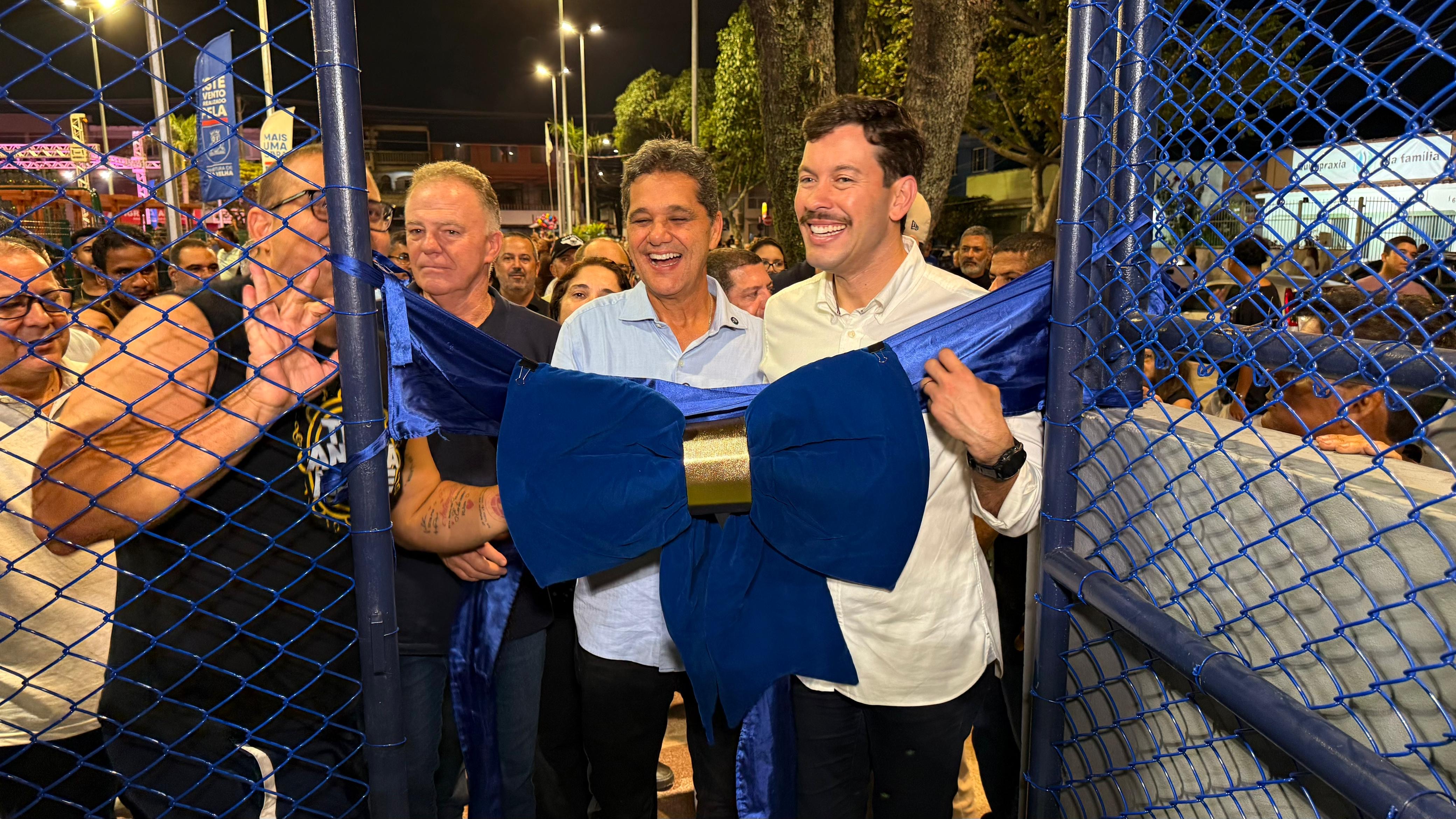 Governo do Estado inaugura reforma de praça no bairro Novo México, em Vila Velha