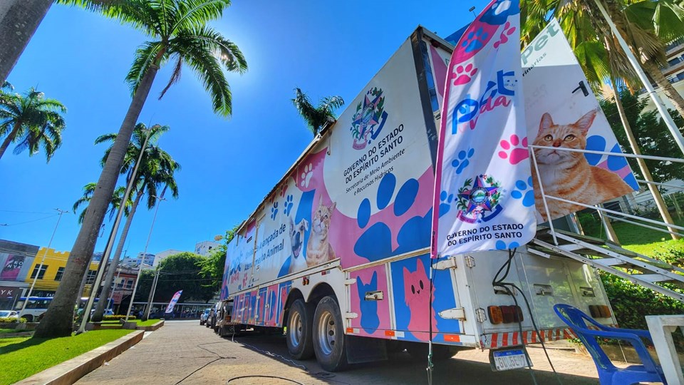 Carretão do Pet Vida realiza mais de 600 atendimentos entre vacinação e castração em Linhares