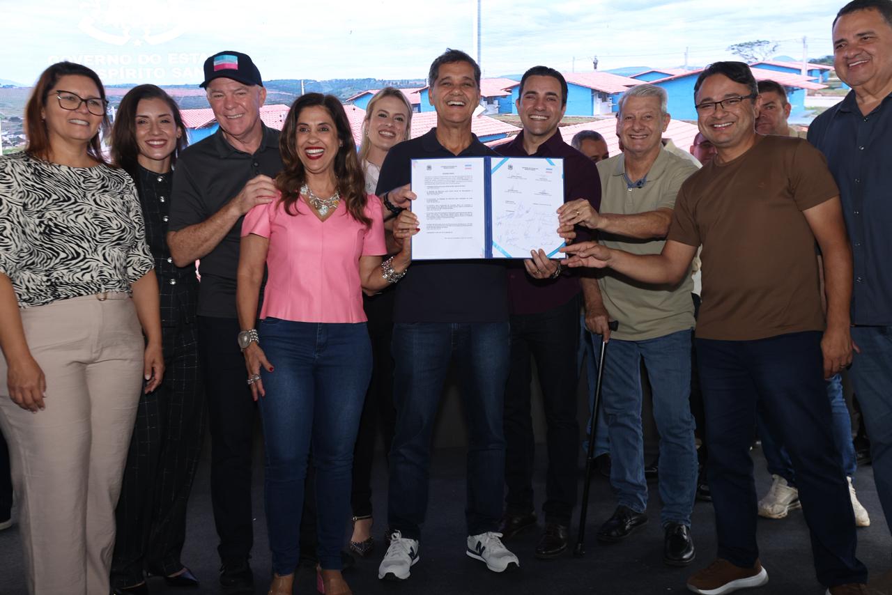 Governador entrega obras e anuncia novos investimentos em São Gabriel da Palha