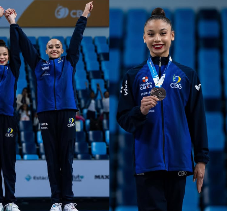 Capixabas conquistam cinco medalhas para o Brasil no Pan-Americano de Ginástica Rítmica