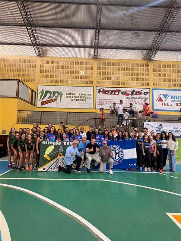 Estudantes de Alfredo Chaves representam o município nos Jogos Escolares 2026