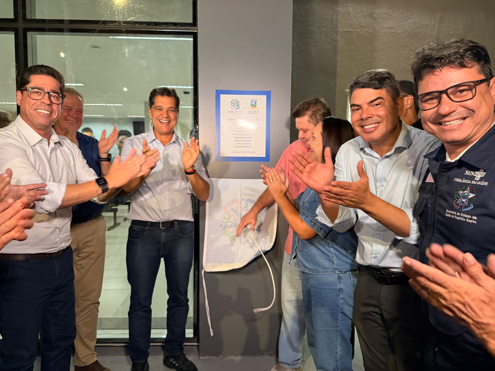 Governador Ricardo Ferraço inaugura nova Unidade Básica de Saúde em Cariacica