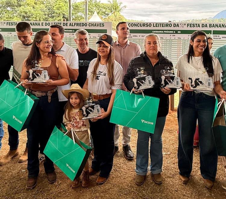 Confira os vencedores dos concursos de banana e leite