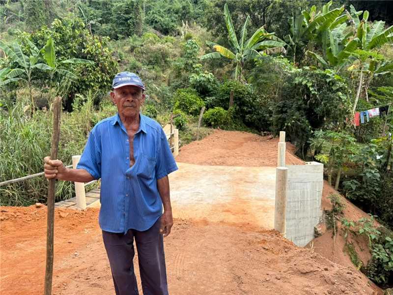 Nova ponte de concreto leva mais segurança e mobilidade à comunidade de Boa Vista
