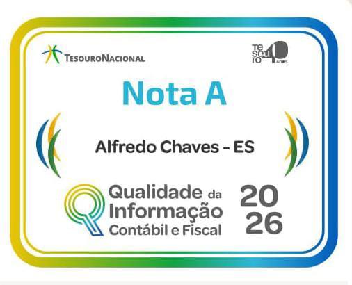 Alfredo Chaves conquista Nota A em ranking do Tesouro Nacional
