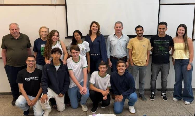 Alunos de Alfredo Chaves avançam em mostra estadual de astronomia