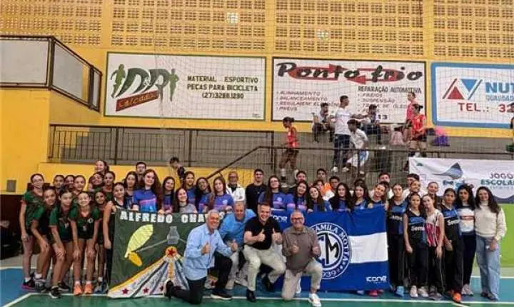 Estudantes de Alfredo Chaves representam o município nos Jogos Escolares 2026