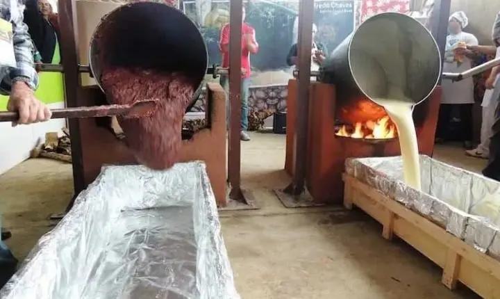 Virada dos Tachos: tradição gastronômica na Festa da Banana e do Leite