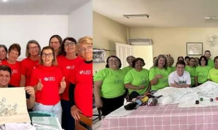 Voluntárias transformam talento em solidariedade em Alfredo Chaves